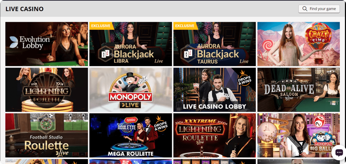 Playamo Live CAsino